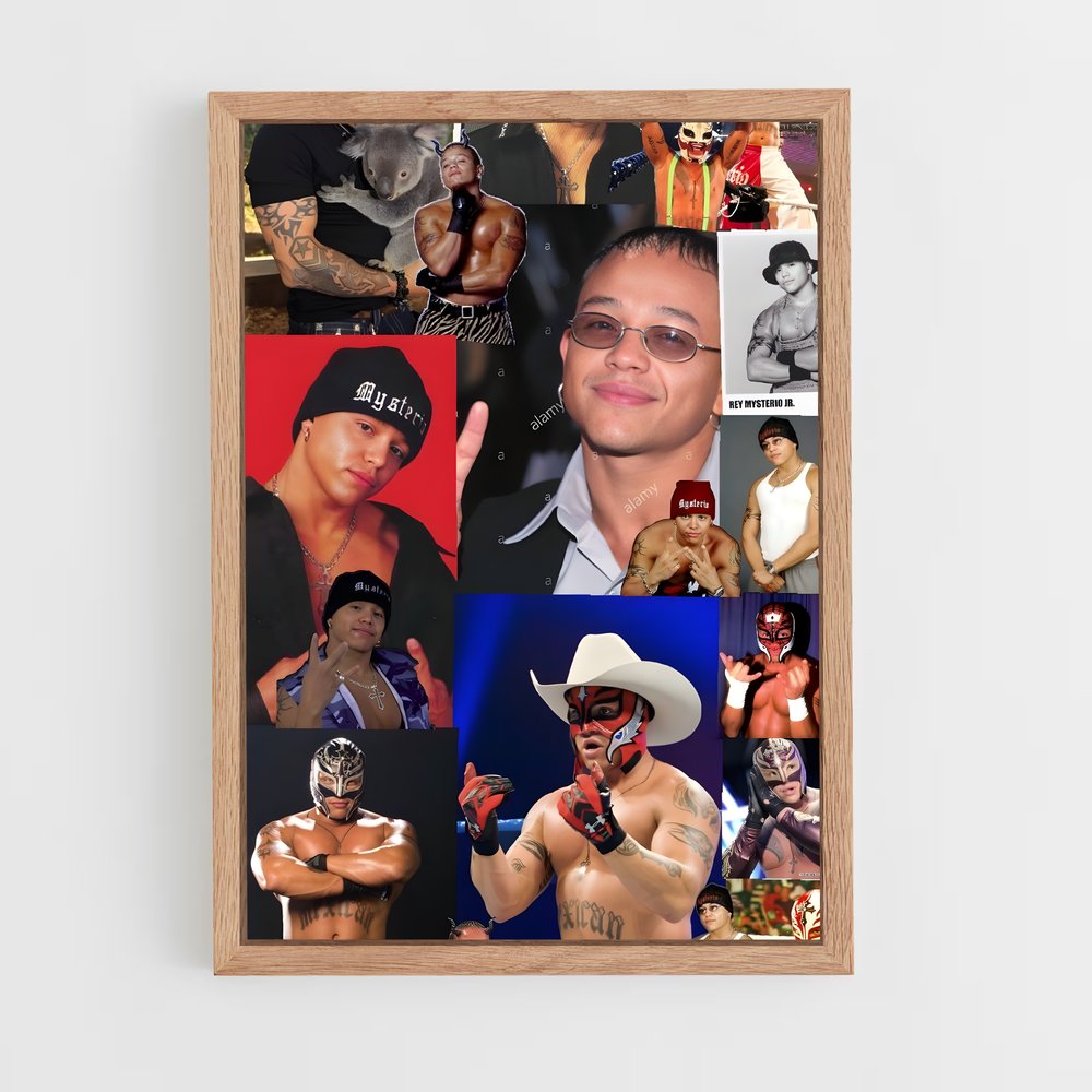 Poster Rey Mysterio en Action (vue 4)